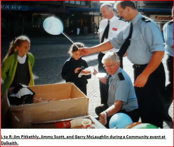 Community Safety event in Dalkeith