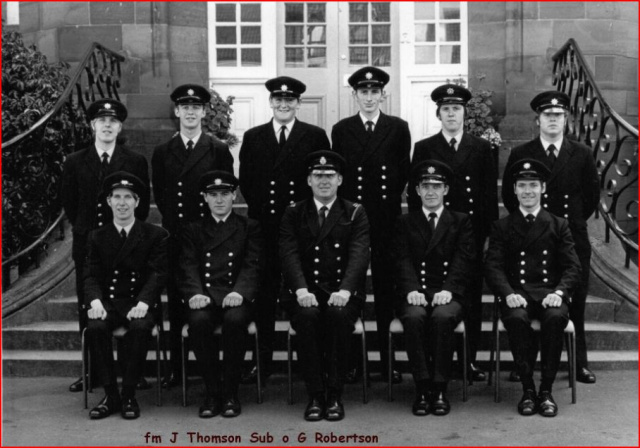 Recruits Course Gullane - 1974