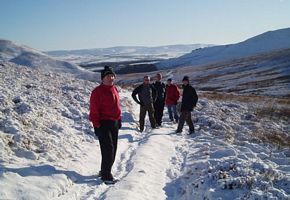 First walk in the Pentlands - Dec 2008