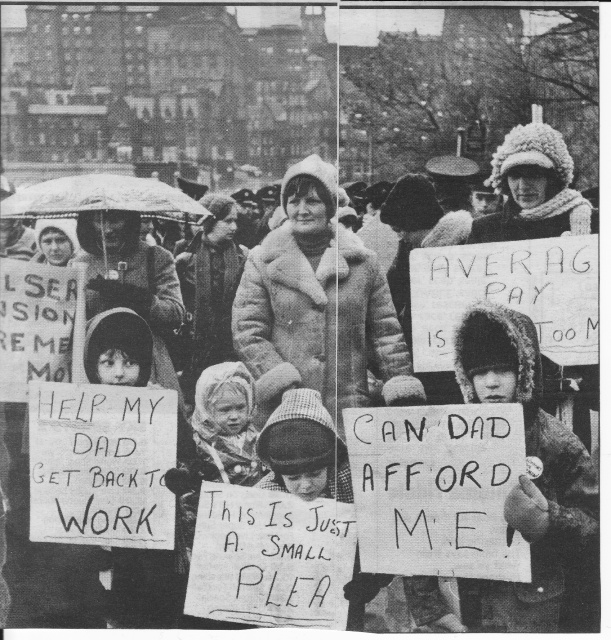 Strike 1977/78 - Princes St march