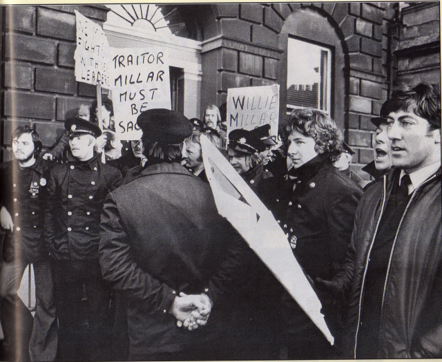 Strike 1977/8 - Demo outside City Chambers